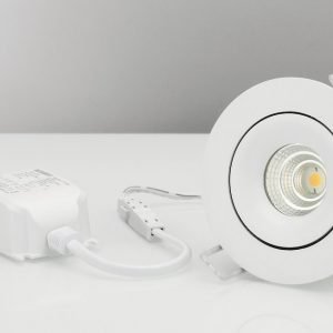 LED-downlight MD-70 Tune, Vit, 230V, IP44